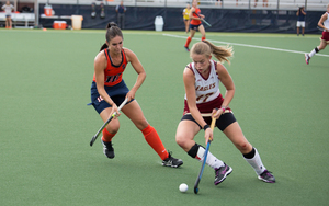 Emma Lamison (10) scored two of Syracuse's four first-half goals against Wake Forest.